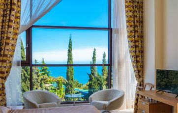 Аренда Вилла трехспальная в комплексе Жасмин, Алушта