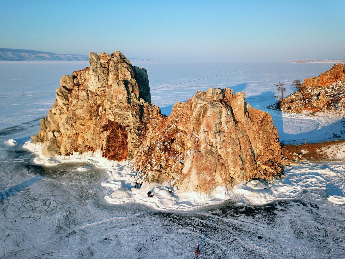 Зимний отдых на острове Байкал, Россия