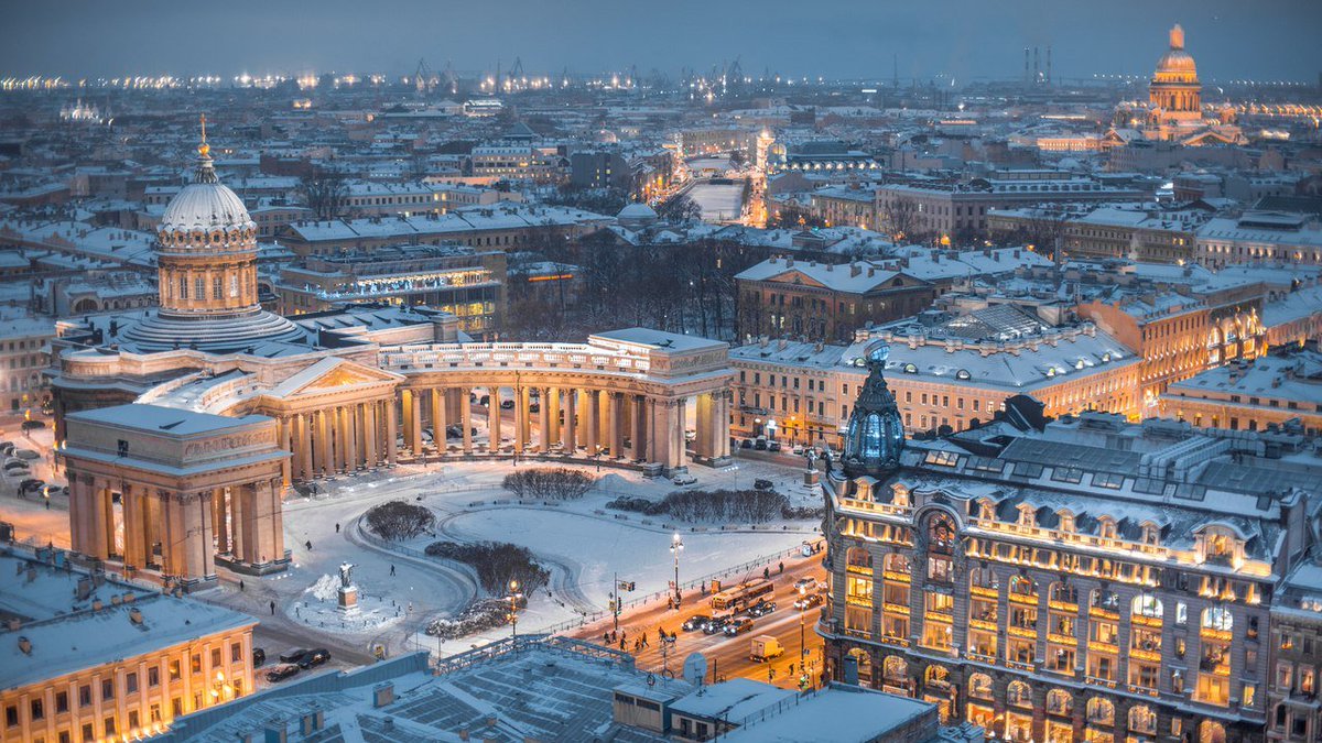Санкт-Петербург - здесь можно отдохнуть даже зимой